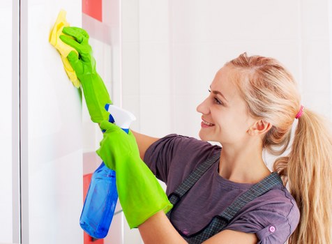 Deep cleaning tasks for a Hackney apartment including bathroom and flooring care