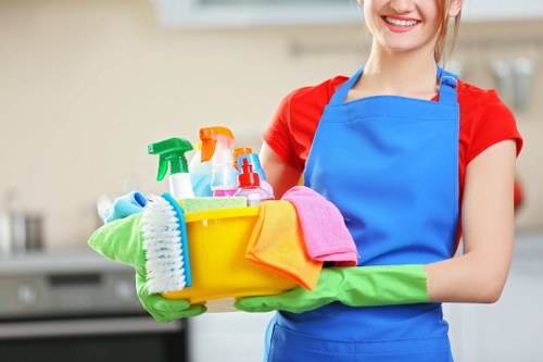 Professional oven cleaning service for a Hackney home kitchen