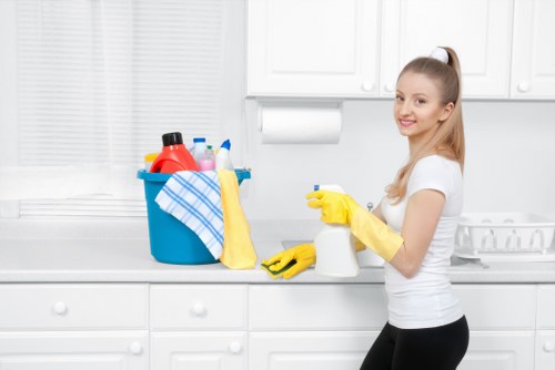 Move in cleaning service for a Hackney apartment building with stair and access considerations