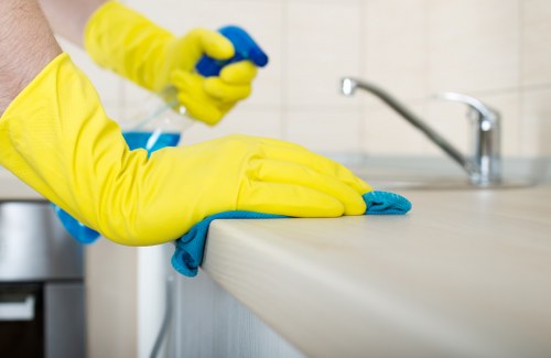 Local transfer station and waste sorting for carpet cleaning materials