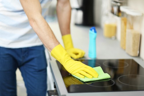 Turnover cleaning details for a short-term rental in Hackney